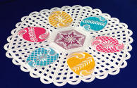 Spring Doily freestanding lace