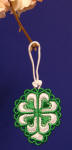 4-leaf clover ornament