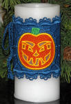 Freestanding Lace Halloween Candle Wrap