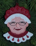 fsl Mrs. Santa Claus ornament