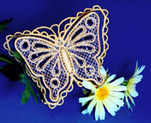 3D All-in-Hoop Butterfly